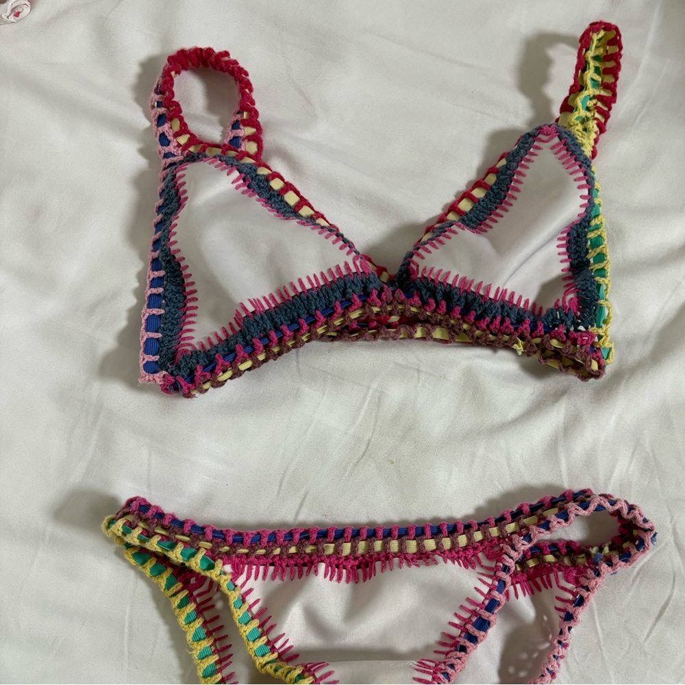 Crochet Bikini(top and bottoms included)